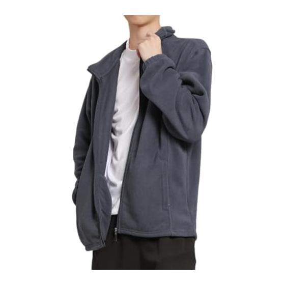 [PAFHL] Fleece Jacket Parka Men s Women s Unisex Boa Jacket Mountain Jacket Fleece Thin Mountain Climbing Cold Protection Autumn Winter Clothes Stand