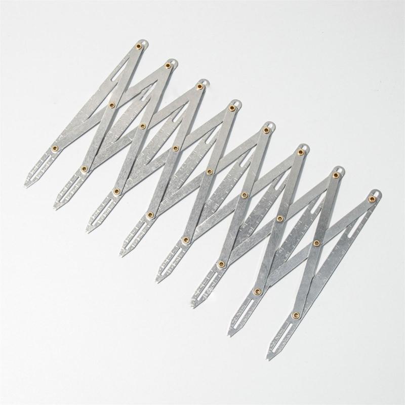 Expanding Sewing Gauge, Expandable Sewing Gauge Button Guide Equal Space Divider for Quilting Craft Pleat Button Spacer