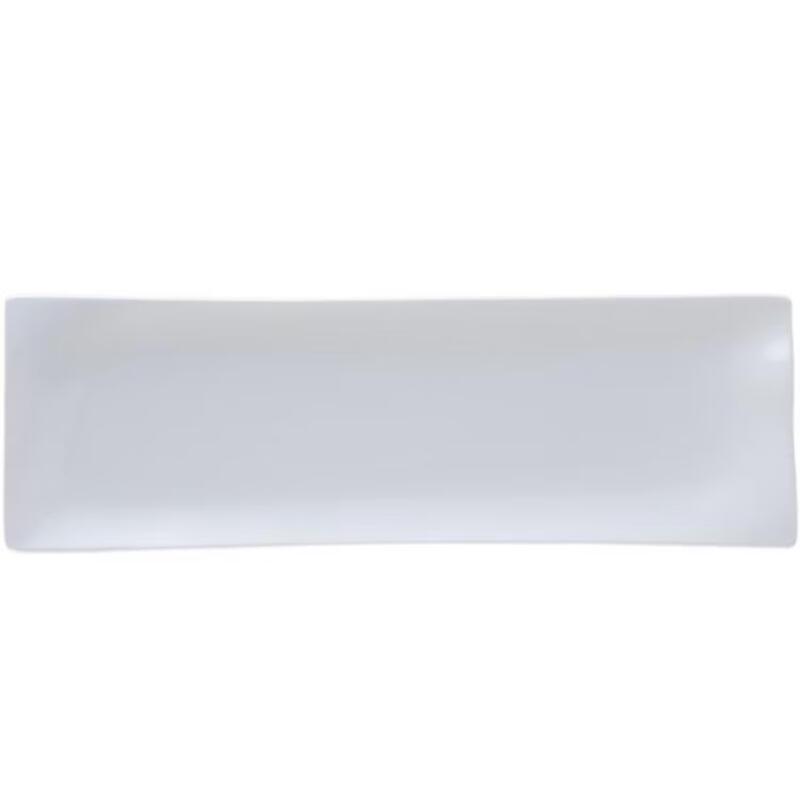 ZISIZ 14-inch Japanese Origami Rectangular Ceramic Plate