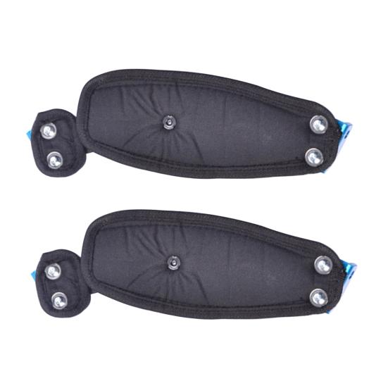 2ks držák na nohy nastavitelný horský černý univerzální skateboardový pásek pro sport