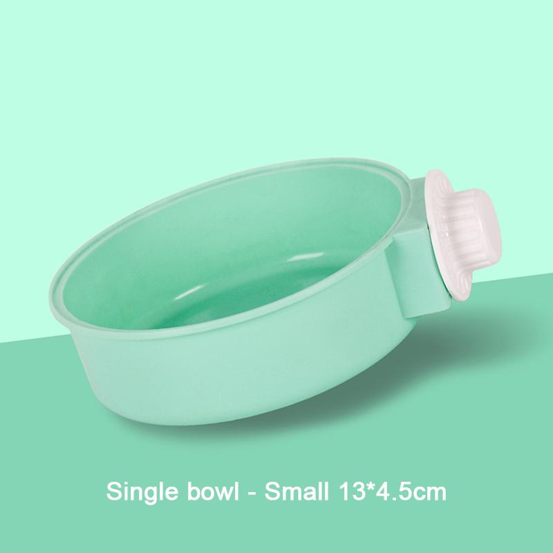 

Anti-Tipping Fixed Hanging Dog Bowl Dog Cage Stainless Steel Drinking Bowl Pet Bowl Pet Supplies A12