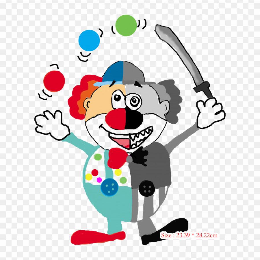 Cartoon Drawing Iron On Heat Transfer Printing Vinyl Patches Sticker for Clothes DIY Appliques Washable Patches