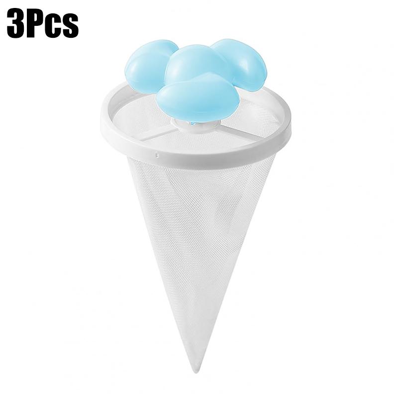 1PC/3PCS Washing Machine Repeated Use Hair Removal Device Collect Hair Neat Clothing Universal Type Cyclone Filter Convenient