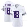 Fotbalový dres Minnesota Vikings 18 Jefferson 19 Thielen Pánský Dámský Sportovní Uniforma