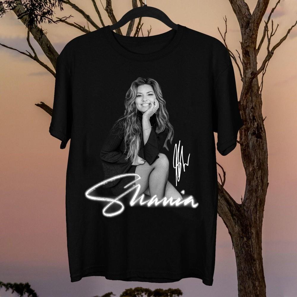 

Shania Twain Short Sleeve Black Cotton Unisex All Size S-5XL Shirt Unisex T-Shirt S