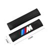 Carbon Fiber Car Seat Belts Cover Shoulder Protect Pad For BMW M Emblem E46 E36 E34 F10 E90 F30 E60 F30 E53 E30 E92 E87