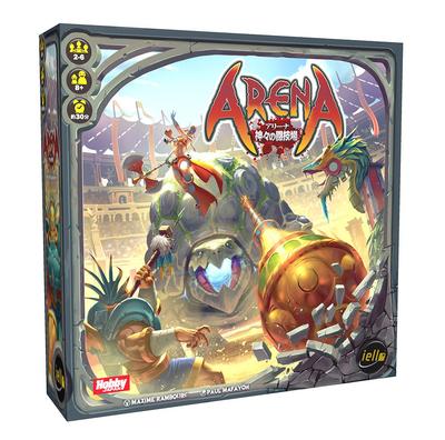 Hobby Japan Arena of the Gods versão japonesa 30 para maiores de 8 anos e jogo de tabuleiro Arena (para 2-6 jogadores, minutos, até)