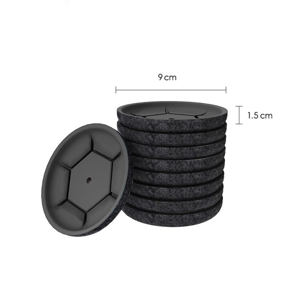 

4pcs/set Anti Noisy Furniture Leg Slider Pads Easy Move Soft Slip Mat Thickening Floor Protector Sofa Chair Floor Mat
