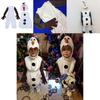Enchanting Frozen Snowman Olaf Cosplay Costume For Kids Halloween Fancy Dress Up