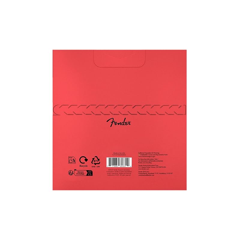 Fender SuperSonicTM 250R Electric Guitar Strings, Nickel-Plated Steel, Ball End, Gauges .010-.046