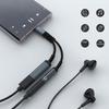 Aluminum Alloys Type C To Two 3.5mm Sound Jacks With PD60W Charging And Losslessly Music Transmission