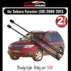 2pcs Rear Auto Open With Spring Damper for Subaru Forester (SH) 2008-2013 SUV Auto Open With Spring Boot Gas Charged Gas Struts