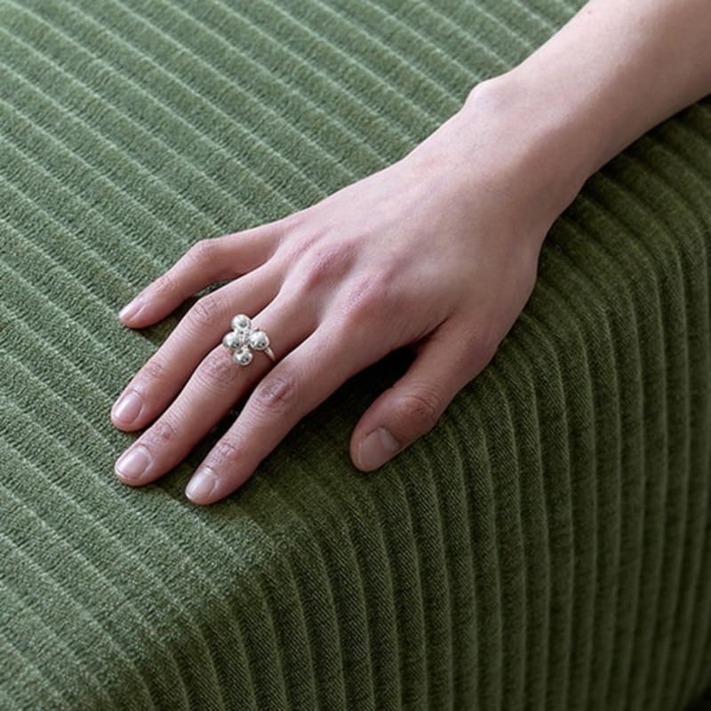 MERCURY [silver 925] Bubble Dangle Ring