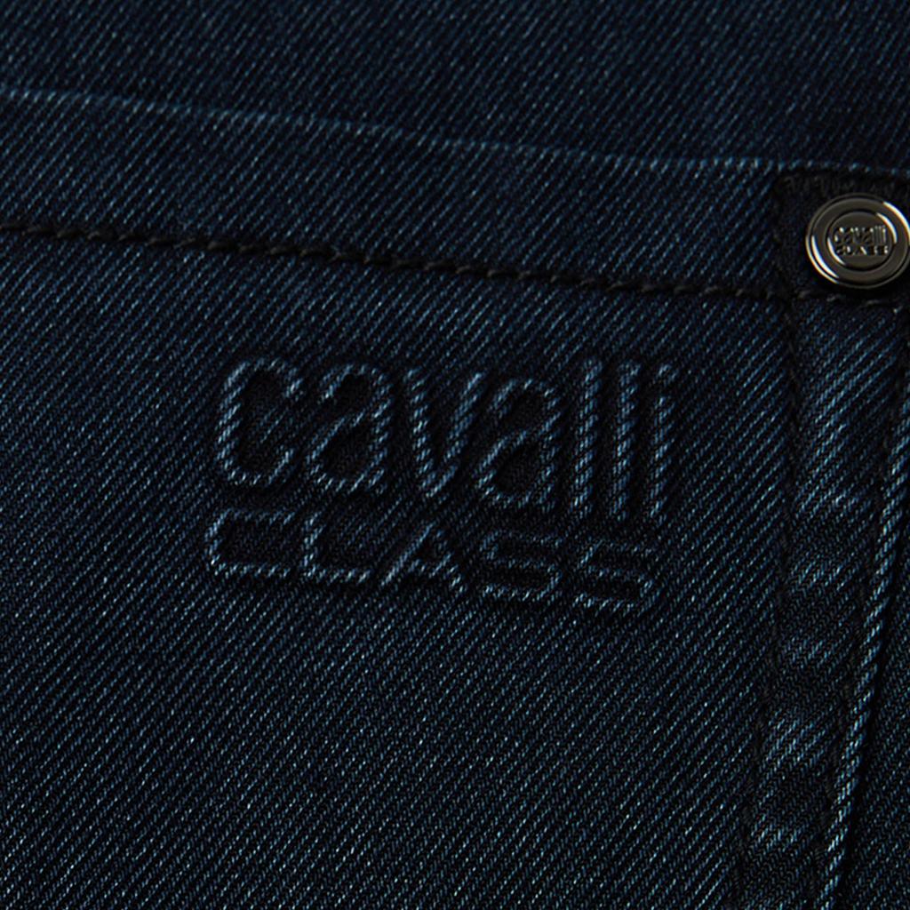 Classic and Versatile Letter Logo Men's Straight Leg Jeans