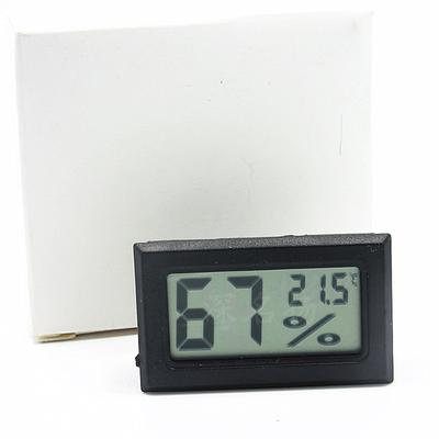 Mini LCD digital termometer Hygrometer Bärbar inomhus temperatursensor fuktighetsinstrument