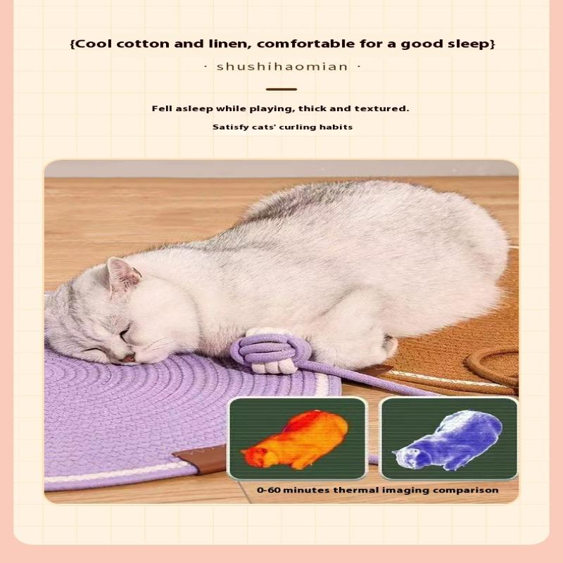 Tappetino Raschietto Per Gatti Tappetino Raschietto Per Gatti da Interno Raschietto per Artigli Tappetino per Dormire Gatto Gattino Raschietto per Gatti