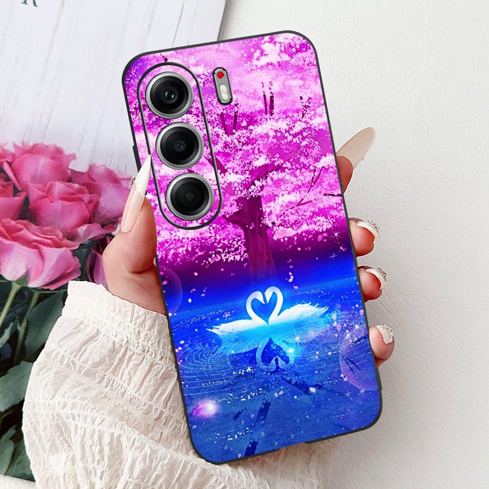 Cool Dragon Lion Tiger Cartoon Pattern Casing For Tecno Camon 40 Pro 5G CM7 Case Camon40 40Pro 5G 6.78" Soft Silicone Back Cover