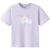 Balabala Girls' Summer Moisture-Wicking Cotton T-Shirt