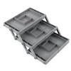 3 Tier Drawer Organizer Adjustable Expandable Multi Level Smart Drawer Organizer for Makeup Jewelry Cosmetics