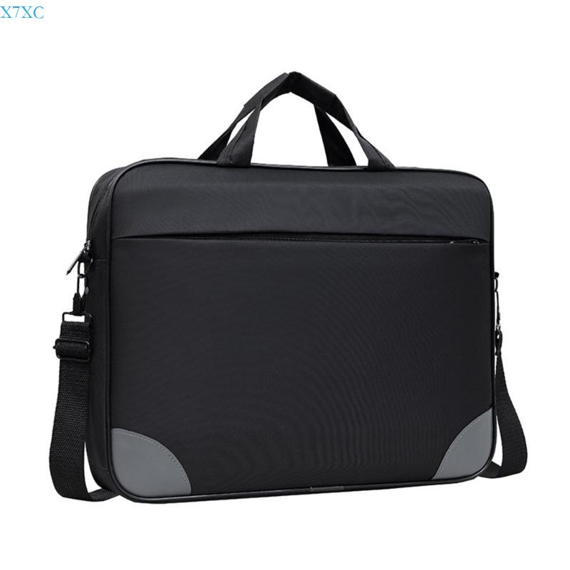 

X7XC Stylish 15.6 In Laptop Bag Notebooks Sleeve Case Business Handbag for Student