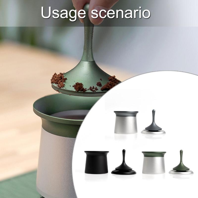 58mm Professional Espresso Dosing Cup Spill Proof Coffee Bowl Magnet Espresso Powder Bowl Suitable for Coffee Machine