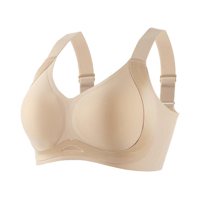 Summer Seamless Support Bra for Large-Breasted Women: Flattens, Lifts, and Gathers for a Slimmer Look