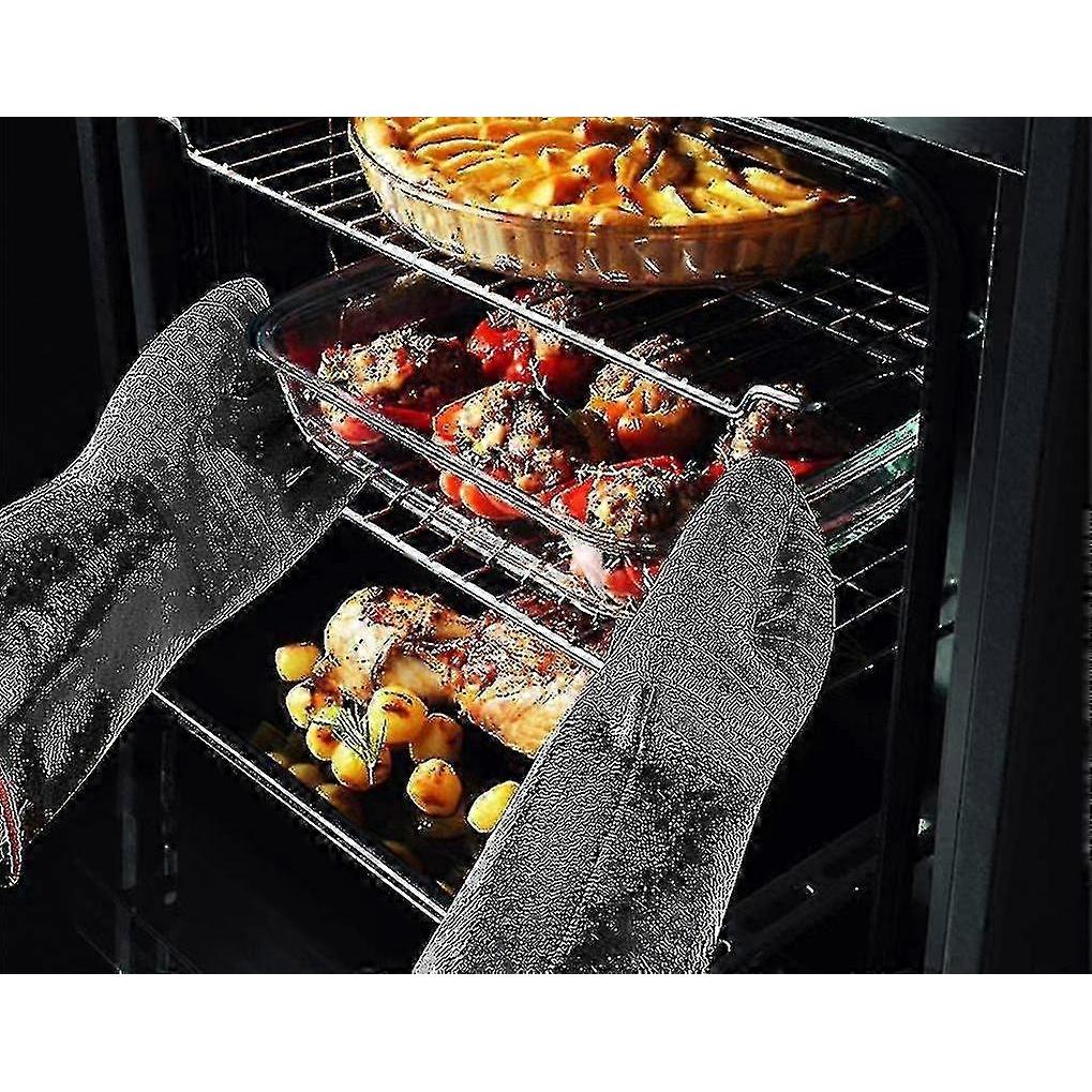 932f Heat Resistant Gloves Bbq Gloves Flame Retardant Protective Gloves-Good - CHUNCC