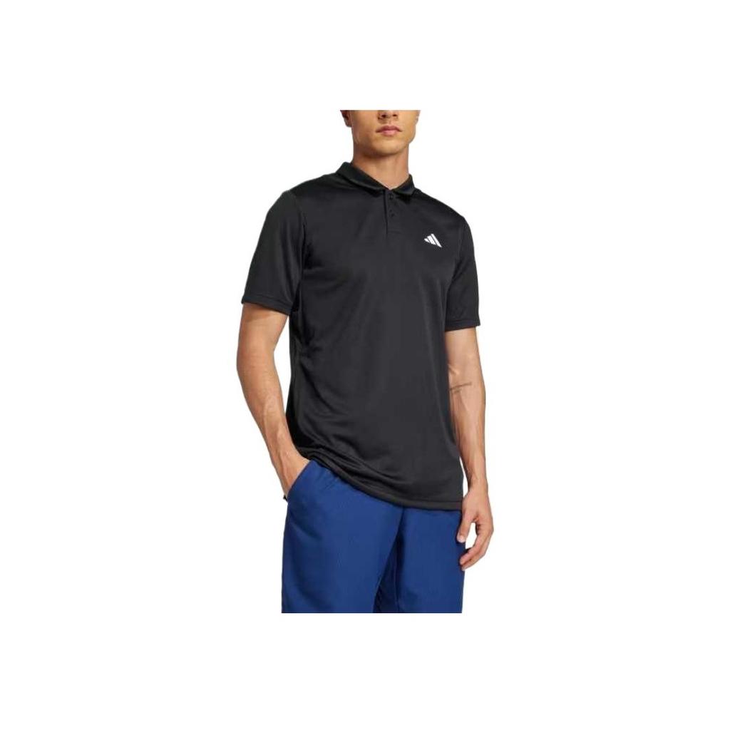 Adidas Climacool Soft Comfortable Breathable Short Sleeve Polo Shirt Men Tops Black JH3395