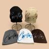 Autumn And Winter Niche Cruise Ship Pentagram Letter Knitted Hat Men And Women Warm Hip Hop Cold Hat Pullover Hat
