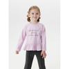 Mark Jenny Girls' Elegant Bow Letter Lace T-Shirt Baby Top 2026 Spring New Style 551193