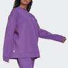 Adidas Stella McCartney Logo Print Sweatshirt Women Tops Purple HG2005