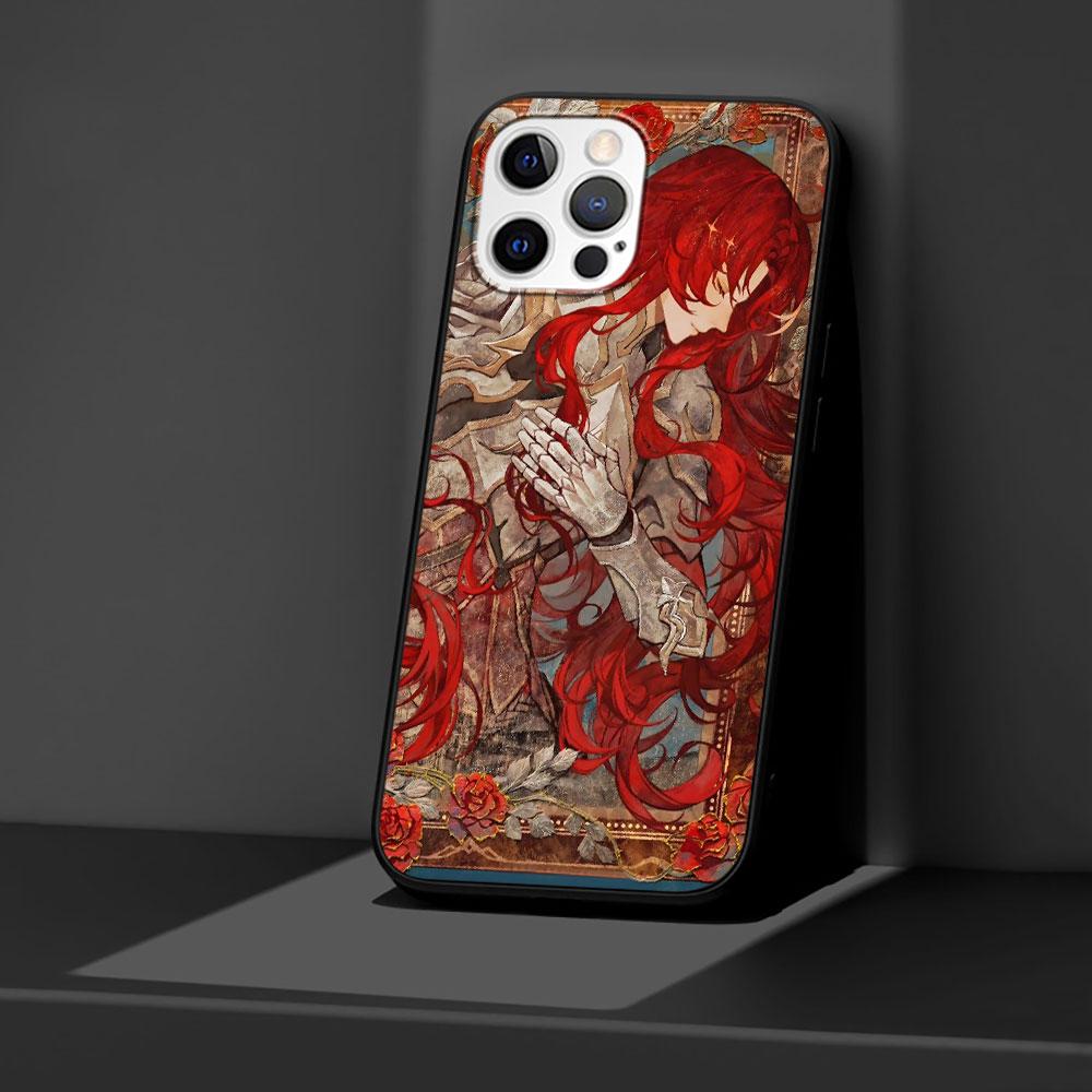 

Чехол Argenti Honkai Star Rail для Apple iPhone 11 14 13 Mini 15 Plus X XS 12 Pro Max XR, силиконовый черный мягкий чехол для телефона iPhone 12 Mini