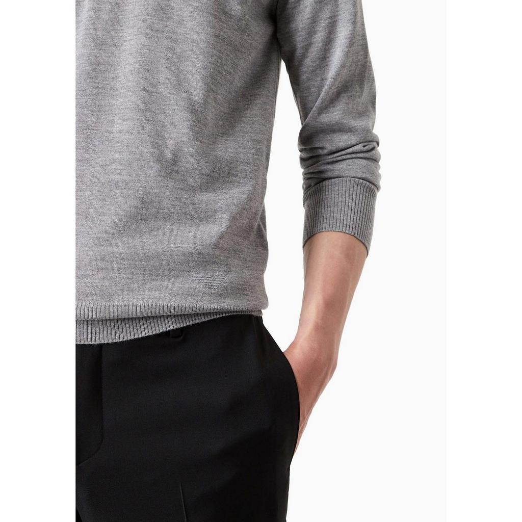 Emporio Armani Mens V Neck Sweatshirt