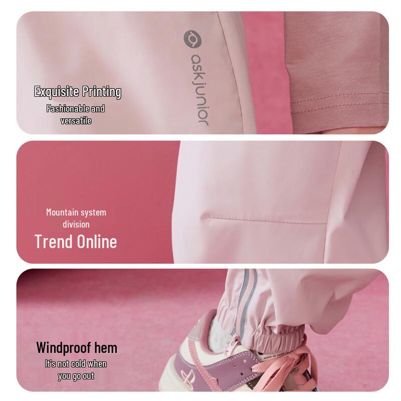 ASK JUNIOR Kids' & Teens' Waterproof Durable Softshell Pants