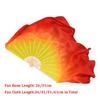 Colorful Kids Children Bamboo Fans Hand Dye Adults Fan  Veil Pairs Yangko Dance Tools