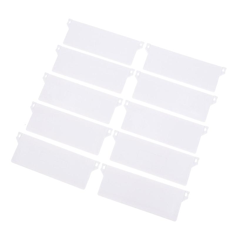 Placi de bază din plastic Set de 10 jaluzele verticale portabile Greutăți inferioare șipci Accesorii durabile pentru perdele