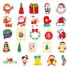 100 Sheets Christmas Cartoon Graffiti Stickers - DIY Waterproof Stickers for Phone Cases and Suitcases.