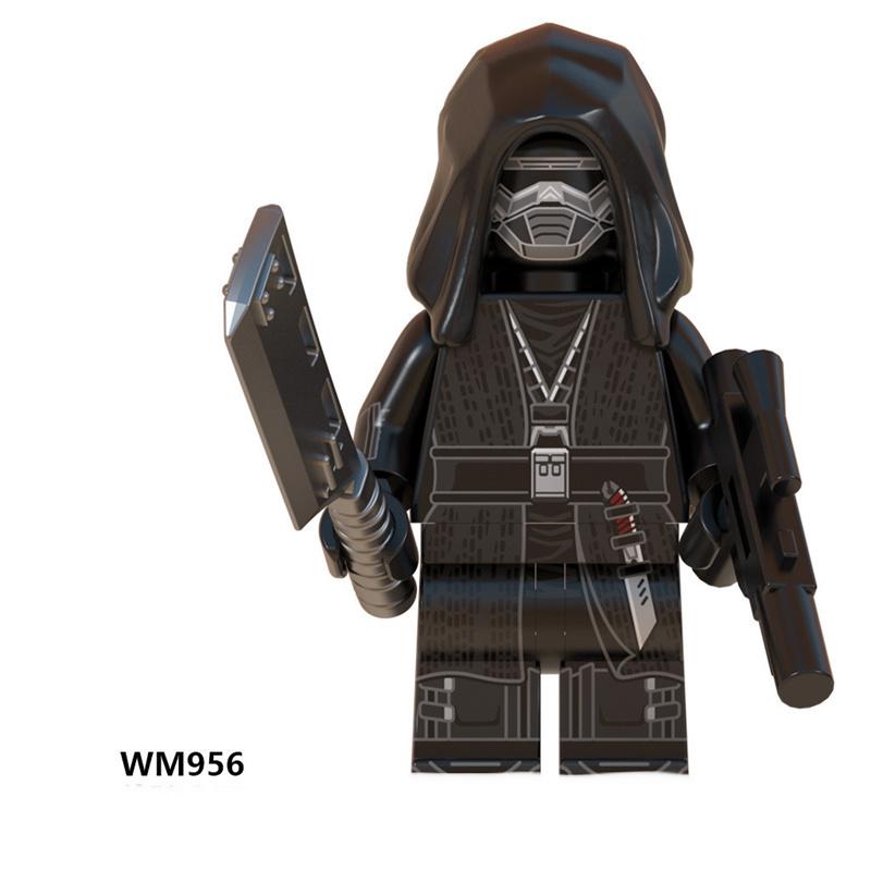 

WM957 WM956 Собранные строительные блоки, строительные блоки, серия фильмов, модель куклы, игрушки, развивающие детские подарки