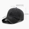 1Pack Of Cartoon Calf Print Washed Vintage Soft Top Sunshade Baseball Caps Unisex Versatile Baseball Caps
