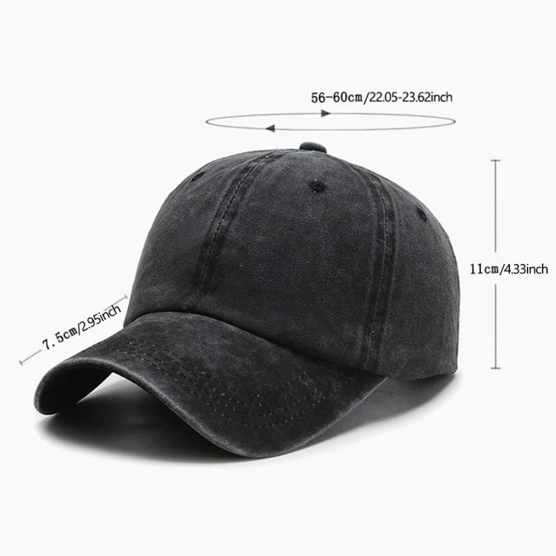 1Pack Of Cartoon Calf Print Washed Vintage Soft Top Sunshade Baseball Caps Unisex Versatile Baseball Caps