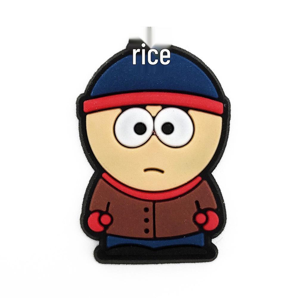 South Park Cartoon Clog Blumendekorationen - DIY Schuhschnallen-Accessoires