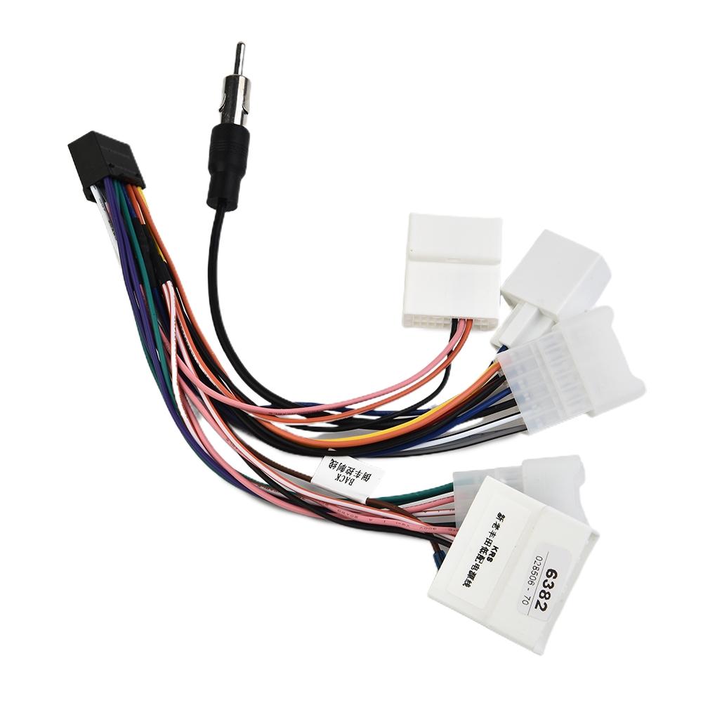 Auto Stereo Wiring Harness Connectors For Toyota Radio Install Cable Plugs