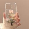 Bowknot Christmas Tree Pattern Bling Glitter Phone Case for iPhone 17AIR 16 15 14 13 12 11 PRO MAX MINI XS XR 7 8 PLUS Y2K Cover