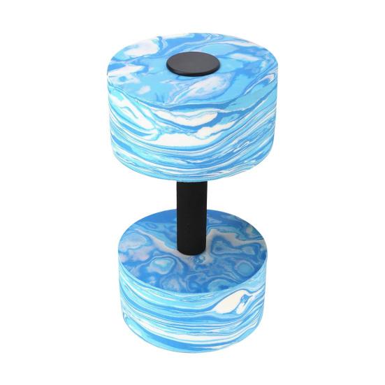 Water Dumbbells Aqua Fitness Barbells EVA Foam Water Weights for Pool Resistance Training Aerobic Exercise Equipment for Men Women Weight Loss