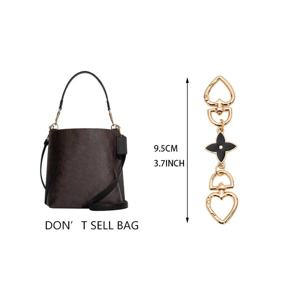 Gouden Portemonnee Verlengketting Maanlegering Tasriem Verlengstukken Schouder Crossbody Vervangingsaccessoires Voor Dames Tassen Tas Bedeltje