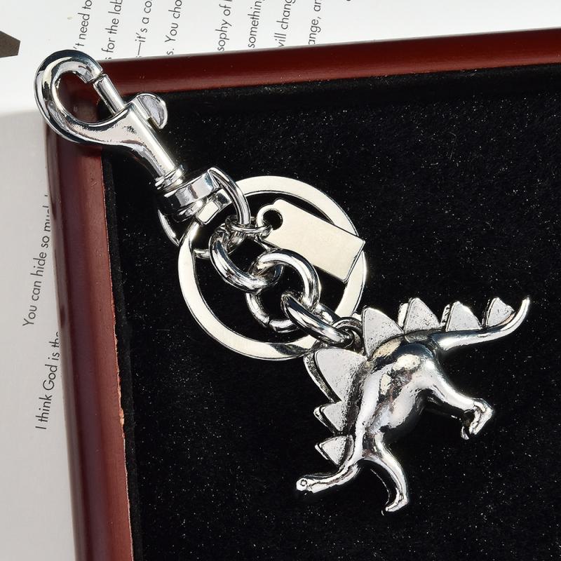 Retro Creative Dinosaur Keychain Bag Charm Pendant Keyring For Women Men Jewelry Accessories Gift