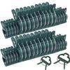 Reusable Garden Plant Support Clips Vines Flower Clamps Rings For Greenhouse Gardening Supporting Stems,vines,stalks