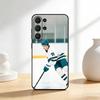 COOL M-Macklin Celebrini Phone Case For Samsung S26,S25,24,23,22,30,21,10,9,Ultra,Plus,Lite,FE Soft Black Case