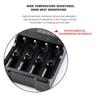 18650/18500/16340/14500/26650 Smart Charging USB Charger For 18650 Charging 4 Slot Battery Charger