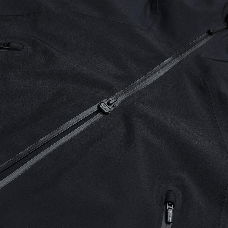 Fila Explore Trendy Fashion Minimalist Casual Sports Outdoor Versatile Comfortable Waterproof Windproof Warm Hooded Woven Jacket A11W618705FBK